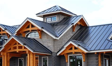 modern houses with metal roofs|pictures of residential metal roofs.